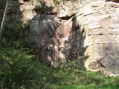 Kletterfelsen Kentheim