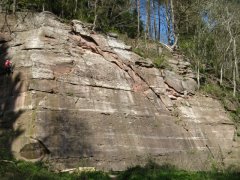 Kletterfelsen Kentheim