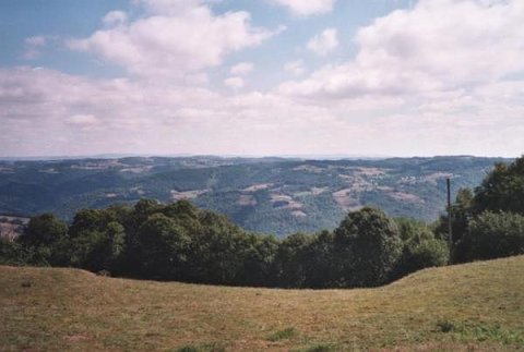 Blick übers Lot-Tal