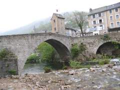 Brücke über den Tarn in Monvert
